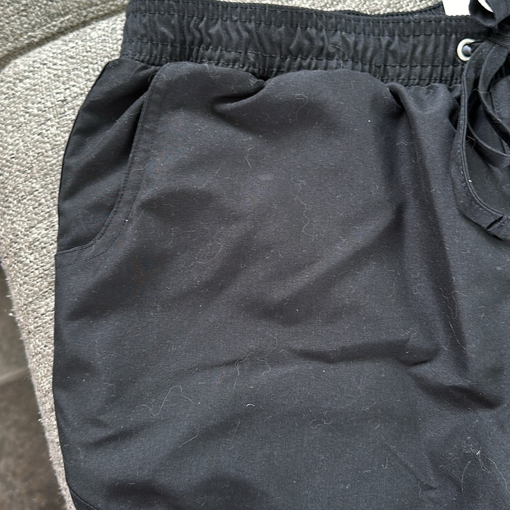 Merona Women’s Black Lined Swim Shorts with Pockets Size Small - Picture 2 of 6